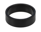 Espaciadores GW O Lleno Aluminio 28,6x10mm Negro